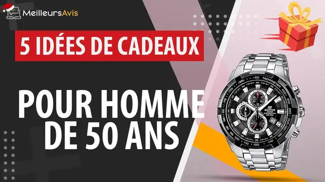 Video thumbnail for 🎁 IDÉE CADEAU POUR HOMME DE 50 ANS - Top 5 des meilleurs cadeaux à offrir