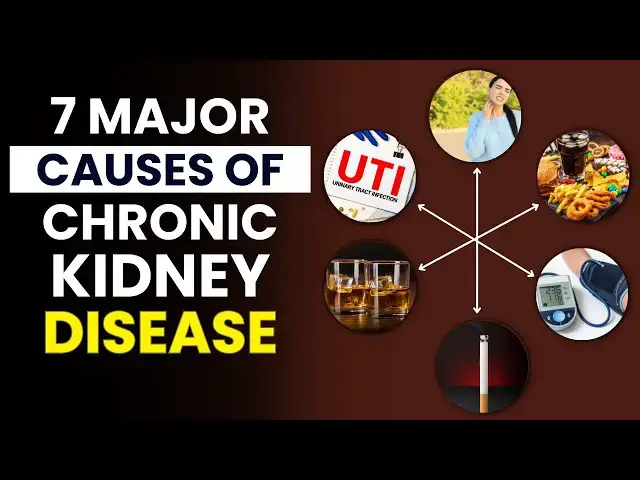 'Video thumbnail for 7 Major Causes of Chronic Kidney Disease | Causes of Chronic Kidney Disease | FitWise Daily'