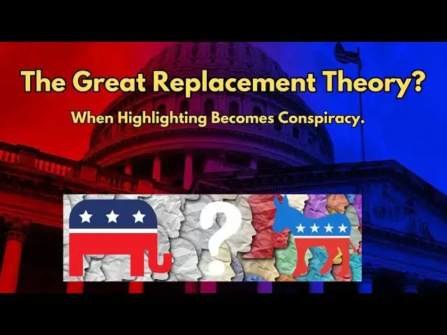 Video thumbnail for Left Celebrates Replacement Theory 'Conspiracy' They Cooked Up