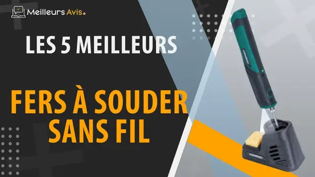 Video thumbnail for ⭐️ MEILLEUR FER À SOUDER SANS FIL - Comparatif 2024