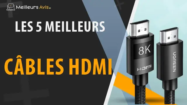 Video thumbnail for ⭐️ MEILLEUR CABLE HDMI - Comparatif 2023