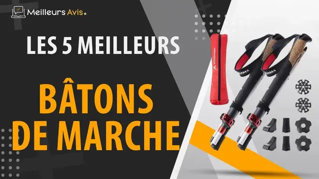 Video thumbnail for ⭐️ MEILLEUR BATON DE MARCHE - Comparatif 2023