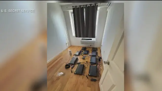 'Video thumbnail for Secret Service dismantles imminent telecommunications threat in NY'