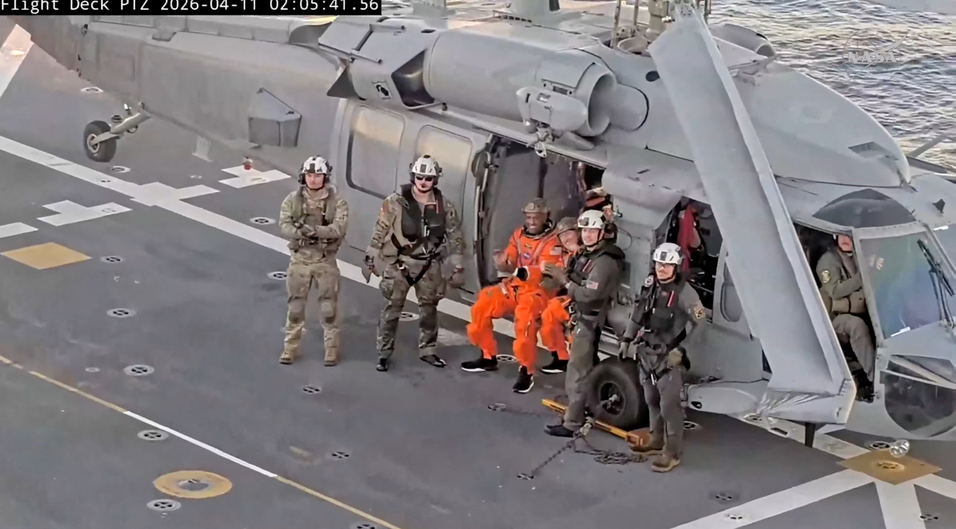 Video thumbnail for Artemis II astronauts journey back to Earth after moon mission