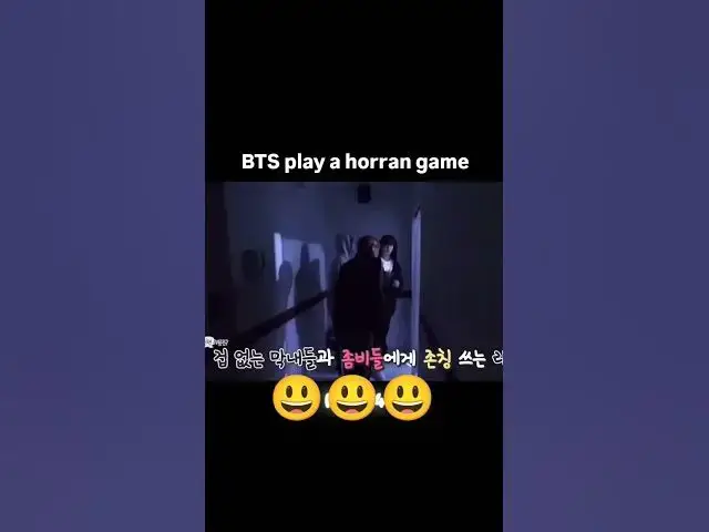 Video thumbnail for BTS play horror games #viralvideo #taekooklover #btsarmy #taehyung