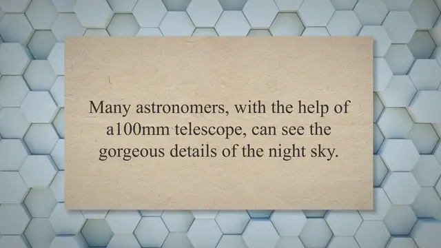 Video thumbnail for Can You See with a 100mm Telescope?