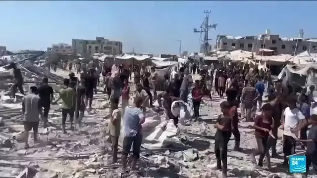 'Video thumbnail for US intel revealed Israeli officials discussing use of human shields in Gaza, sources say'