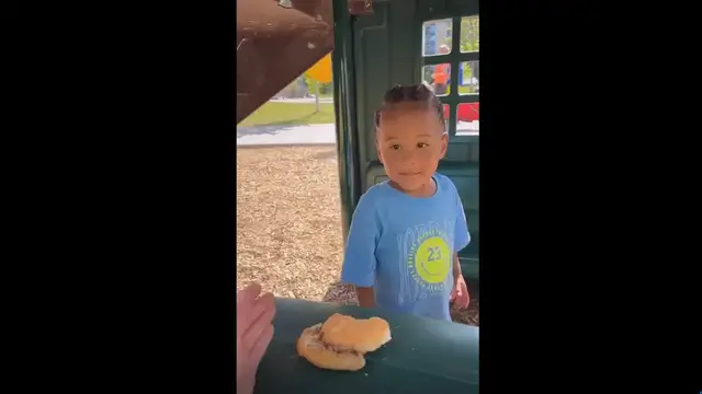 Video thumbnail for Toddler Gets a Funny Surprise When a Playtime Bakery Serves a Moldy Bun
