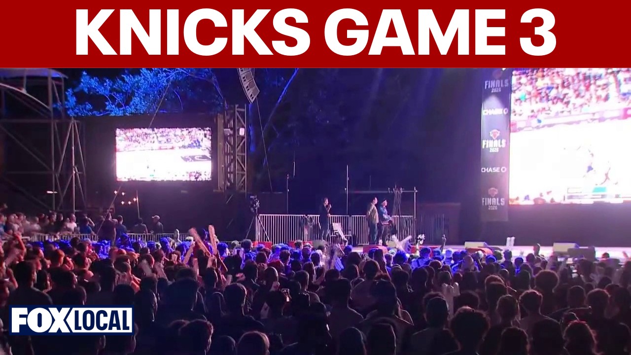 Video thumbnail for Knicks bring 2-0 NBA Finals lead home to MSG for Game 3