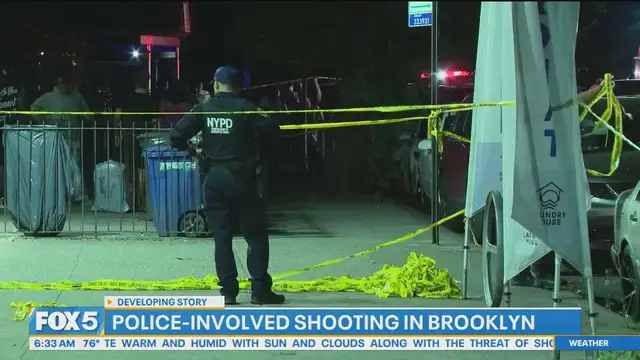 'Video thumbnail for Brooklyn police seek second gunman after Flatbush shootout'