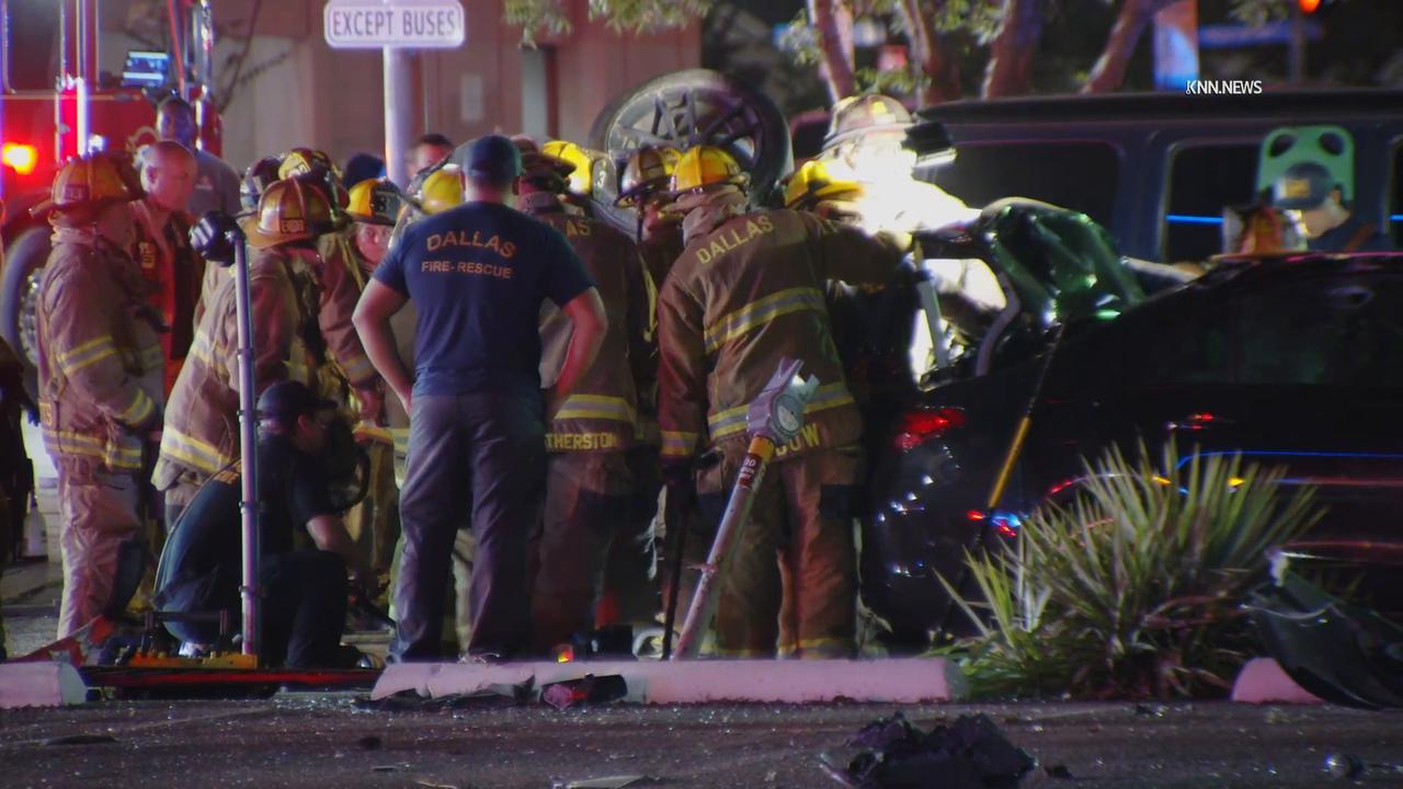 Video thumbnail for US, Dallas: Dallas MVA With Entrapment.