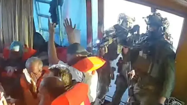 'Video thumbnail for What we know about Israel’s interception of the Gaza flotilla'