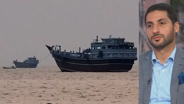 Video thumbnail for Ukraine's Caspian Sea attack could widen war on Iran globally, analyst says