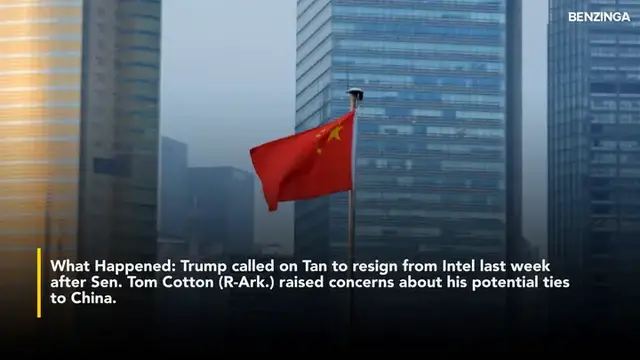 'Video thumbnail for Intel Stock Pops In After-Hours Monday After Trump Changes Tone On 'Highly Conflicted' CEO'