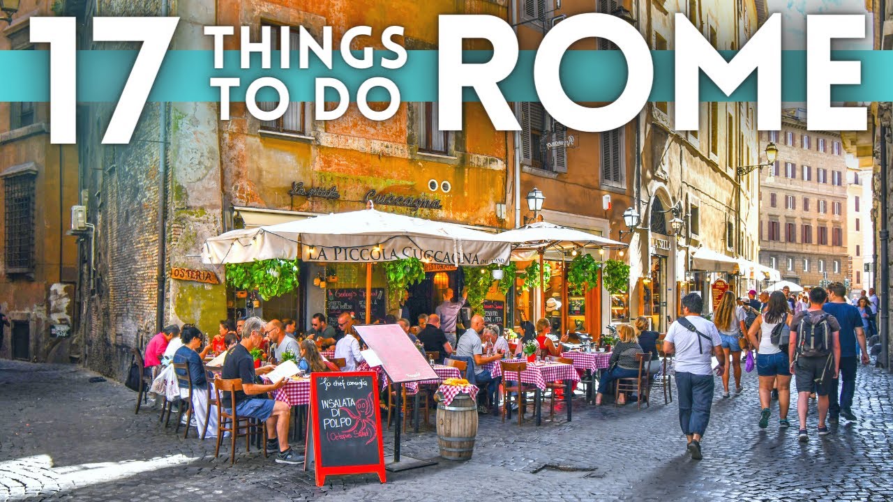 Video thumbnail for Best Things To Do in Rome Italy 4K