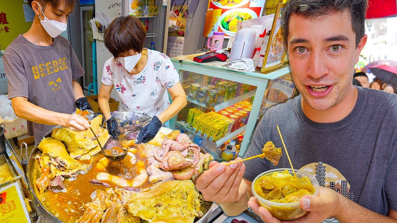 Video thumbnail for 5 Must-Try STREET FOODS in Macau Chinese Food Tour in Asia's MOST European City!!