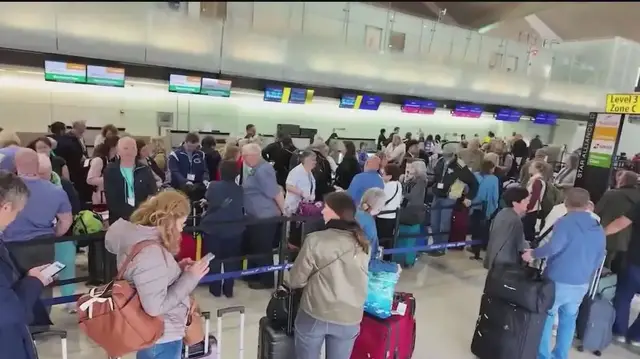 Video thumbnail for Newark airport latest: What is happening there?