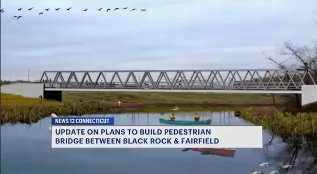Video thumbnail for Bridgeport takes 'major step forward' toward building pedestrian walk bridge linking Black Rock & Fairfield