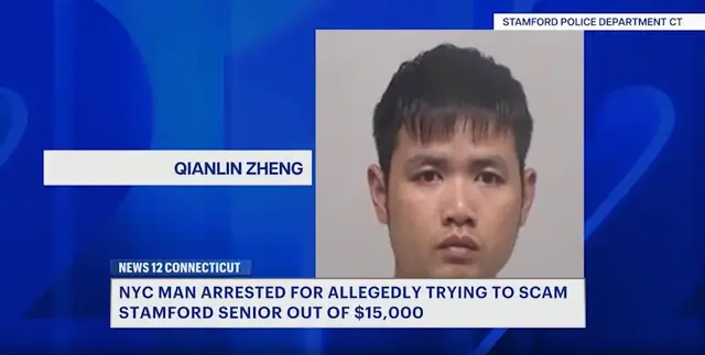 Video thumbnail for NYC man arrested in alleged $15K senior scam in Stamford