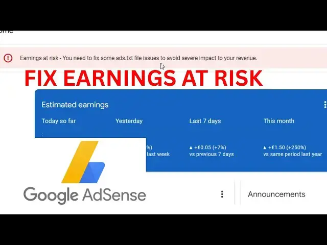 'Video thumbnail for How To Fix Ads.txt Issue On AdSense Account'