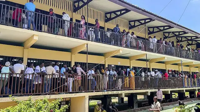 'Video thumbnail for Voting gets underway in Gabon's local and legislative elections'