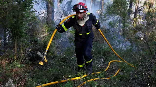 'Video thumbnail for France wildfire brought under control after devastating blaze in southwest'