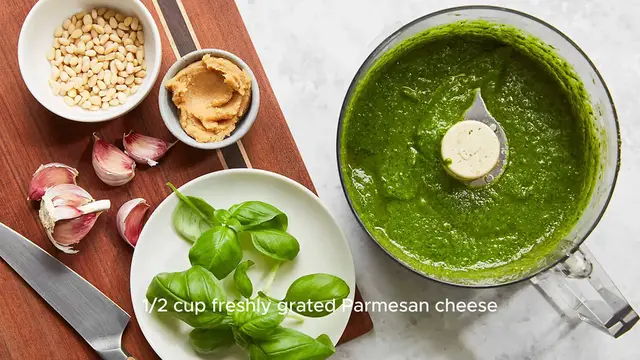 Video thumbnail for Pesto Sauce Recipe