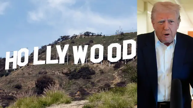 Video thumbnail for Trump targets foreign films with 100% tariff, says Hollywood is dying