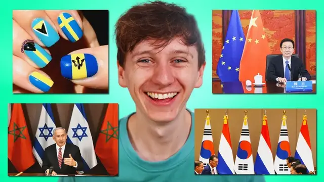 Video thumbnail for Satisfying World Flag Combinations