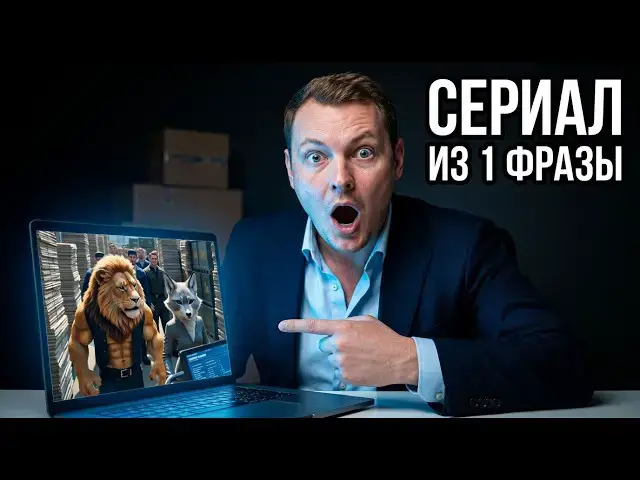 Video thumbnail for 🦁 Я создал целый анимационный сериал с ИИ за несколько минут — одна фраза, и всё готово !