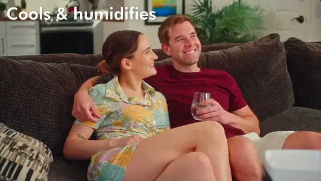 Video thumbnail for Arctic Air Chill Zone XL (45s) Portable Personal Evaporative Cooler