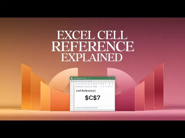 Video thumbnail for Mastering Cell References in Excel 365 Absolute, Relative & Mixed 🔥