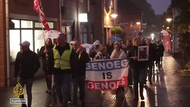 'Video thumbnail for Netherlands general election: Far right leader calling for end to immigration'