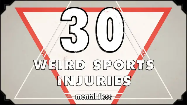 Video thumbnail for 30 Weird Sports Injuries - mental_floss on Youtube (Ep.217)