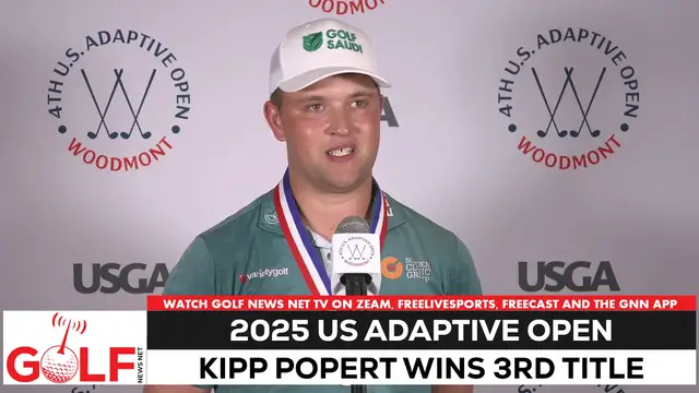 'Video thumbnail for Kipp Popert earns three-peat at 2025 US Adaptive Open'
