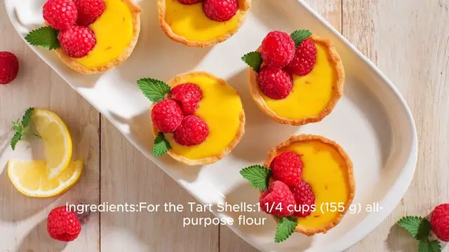 Video thumbnail for Lemon Curd Tartlets
