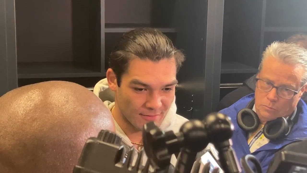 Video thumbnail for Los Angeles Rams WR Puka Nacua on Not Getting Out of Bounds on the Last Catch