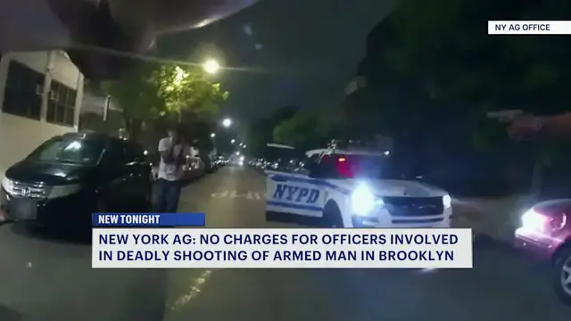Video thumbnail for AG office releases body cam footage of fatal 2024 police-involved shooting in Brooklyn