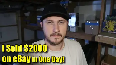 'Video thumbnail for I Sold $2000 on eBay in One Day!  What's Sold on eBay?'