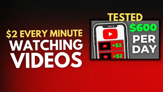 Video thumbnail for I Tried to Get Paid $2 Every Minute Watching YouTube Videos (Wintub Tested and My Real Opinion)