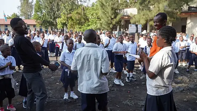 Video thumbnail for Goma’s orphaned children find hope through education and solidarity