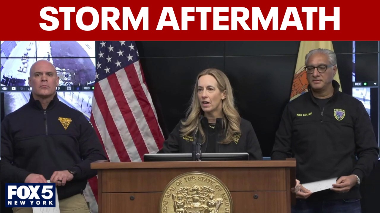 Video thumbnail for FULL: Sherrill on response after NJ winter storm