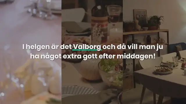 Video thumbnail for Hallonkaka, en supergod efterrätt!