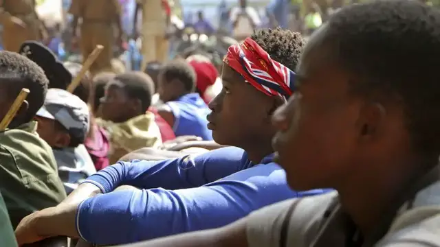 'Video thumbnail for Child soldiers released by South Sudan's People's Defence Forces prepare for civilian life'