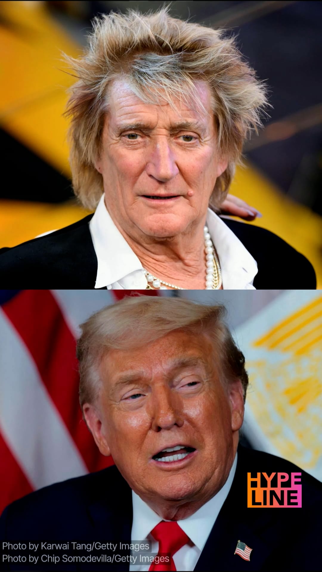 Video thumbnail for Rod Stewart Calls Trump “Draft Dodger” After NATO Troops Comment...