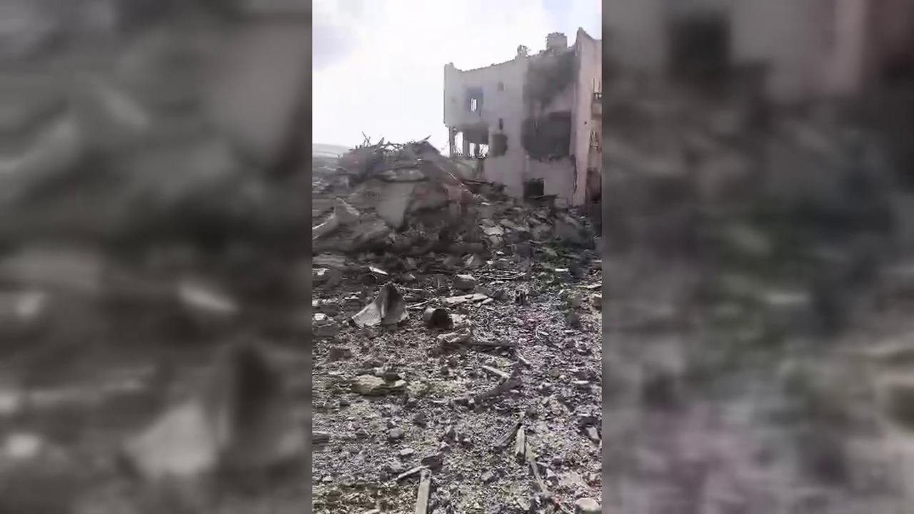 Video thumbnail for Lebanon: Southern Lebanon Town Hit by Israeli Airstrike at Dawn.
