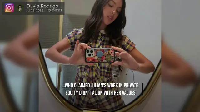 Video thumbnail for Olivia Rodrigo frustrated by 'really invasive' attention on personal life.