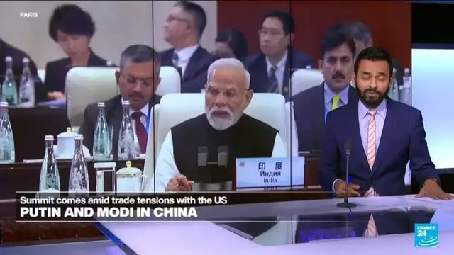 'Video thumbnail for China, India, Russia seek to challenge US dominance at Tianjin summit'