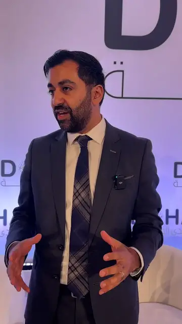 Video thumbnail for Humza Yousaf says Israel deliberately destroyed Gaza’s education system