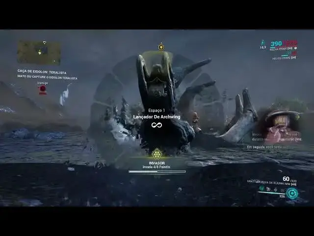 Video thumbnail for Capturando Eidolon Teralyst com Necramech Warframe